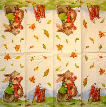 045 Tiere Herbst - 3-lagig - Atelier